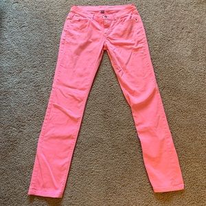 Pink jeans